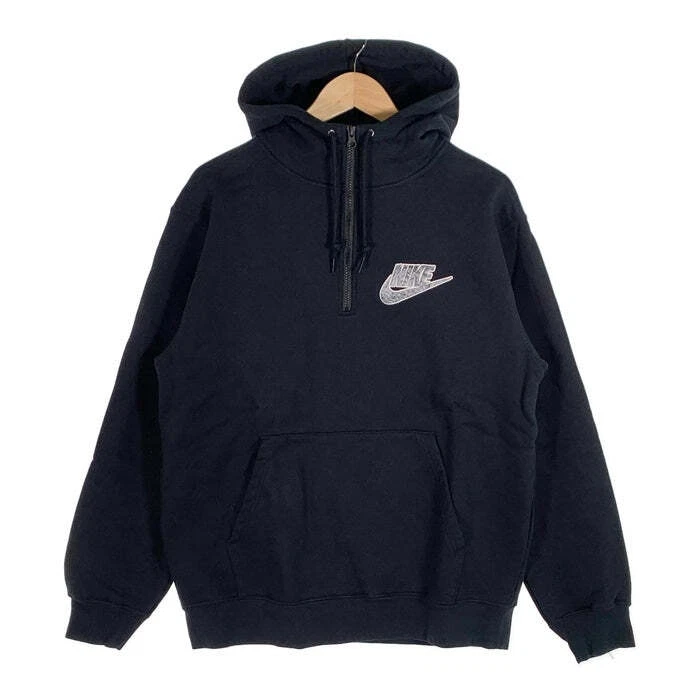 Supreme 21SS Nike demi zip sweat à capuche pull sweat à capuche noir occasion