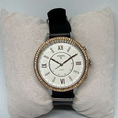 Fossil Jacqueline FTW5012 Women Black Strap Analog Dial Hybrid