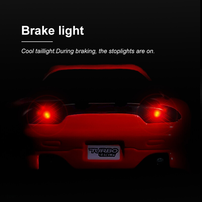 Turbo Racing 1:76 RC Sports Car C71 with 3 Colors Mini Full Proportional RTR Kit