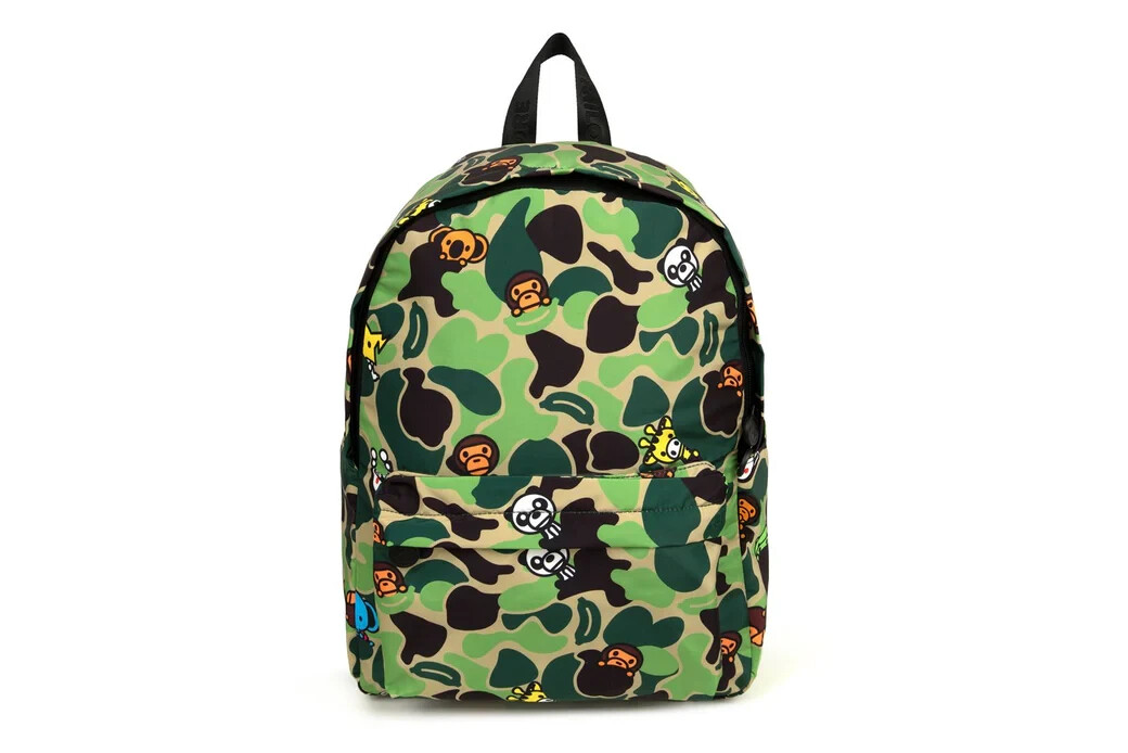 BAPE A BATHING APE NEW ABC MILO ALL FRIENDS MEDIUM BACKPACK