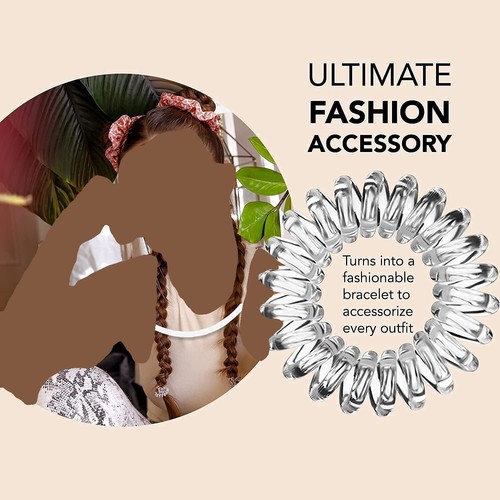 Anello per capelli Invisibobble The Traceless Trasparente - Foto 6 di 6