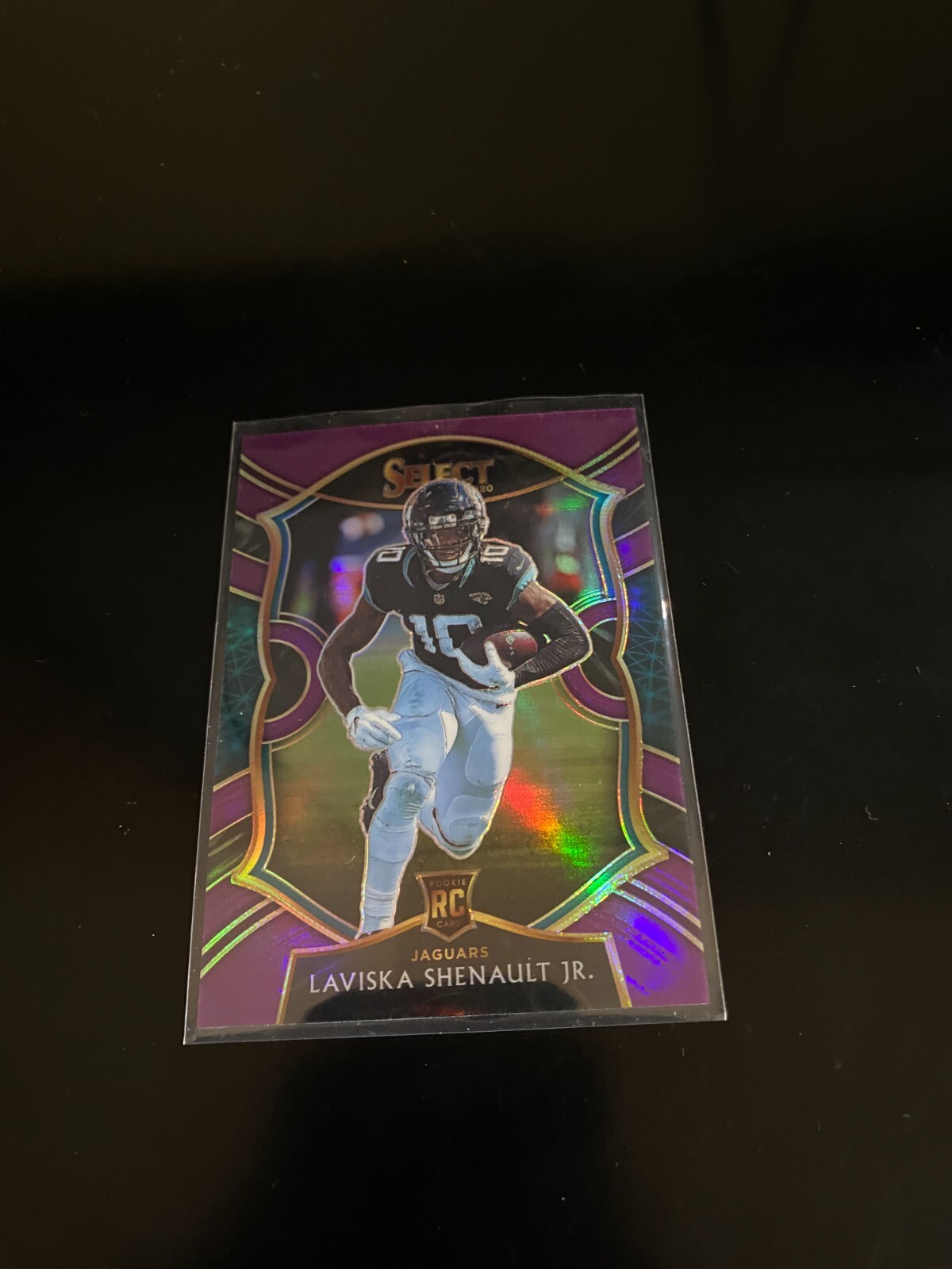 Laviska Shenault 2020 Select Concourse Purple Prizm /75 RC Jaguars 59 PWE