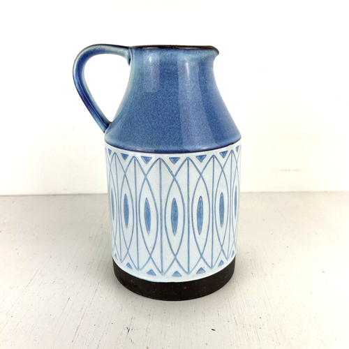 Royal Copenhagen Thule Aluminia Ceramic Jug Vase Anni Jeppesen Denmark 1960s - Picture 2 of 10