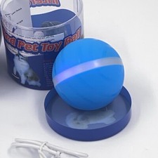 Interactive Self rolling Pet Toy Ball For Cats And Small Dogs /Rechargeable /NEW
