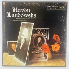 Wanda Landowska LM-6073 Haydn Piano Sonatas Andante & Variations 2 LP Set