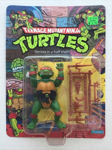 Playmates Teenage Mutant Ninja Turtles Raphael Moc...