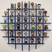 Funko Pop Display Shelf, Custom Round Wall Display Unit, MDF, Pop Vinyl Storage
