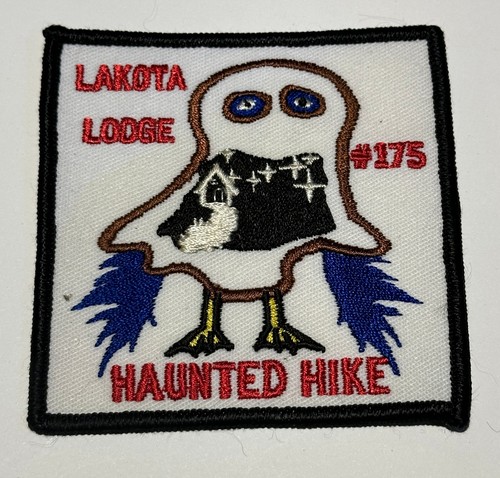 OA Lodge 175 Lakota Haunted Trail Hike Odd Shape Patch Boy Scout XJ3