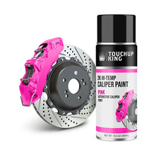 Pink 2K Aerosol Brake Caliper Paint Hi-Temp Resistance Made in USA