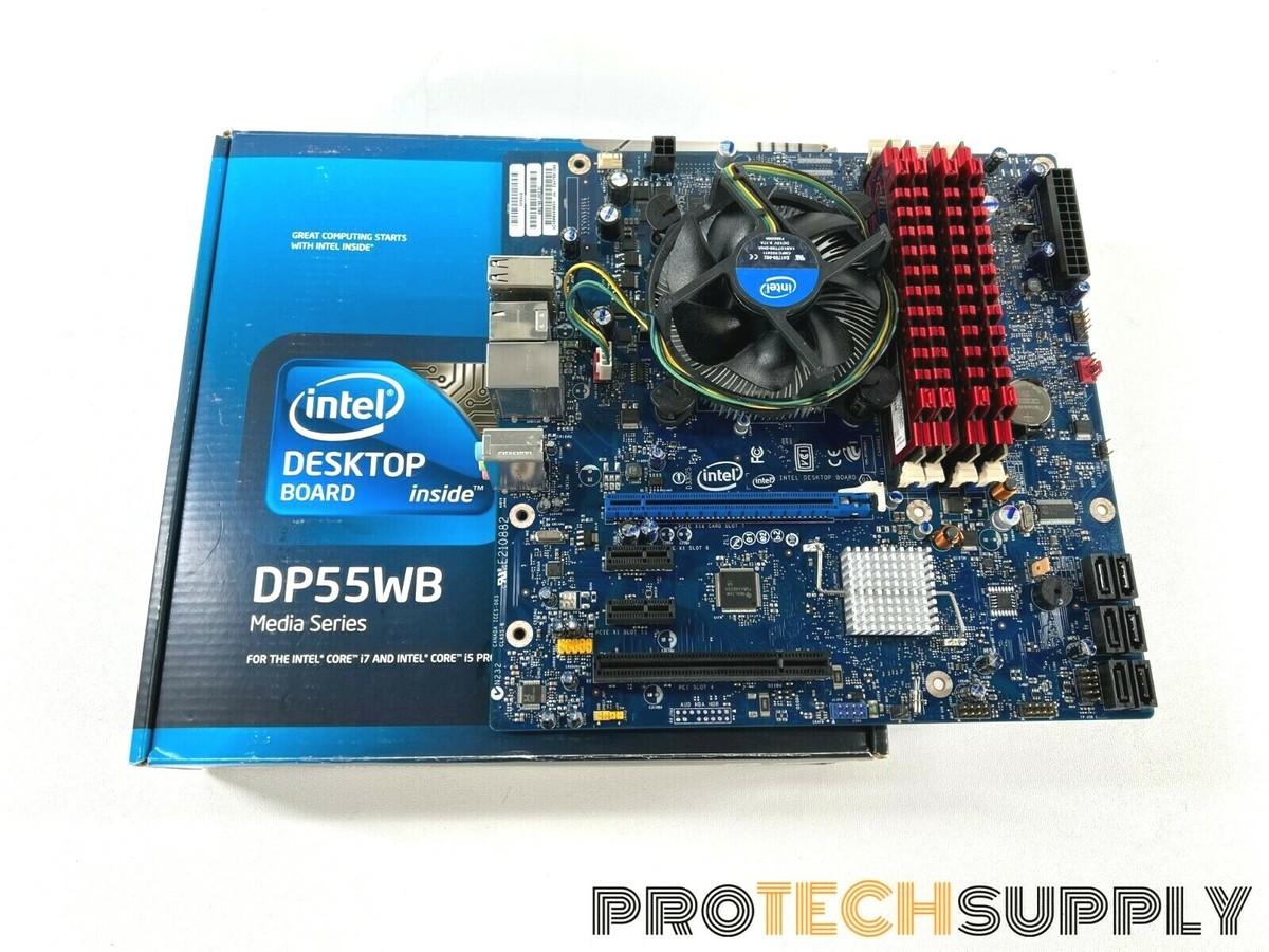 Intel DP55WB Motherboard W/ Intel i5-750 W/ G.Skill Ripjaws (4Gb x 