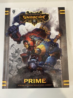 Warmachine PIP Prime Book Hardcover 1066 by Privateer Press Steam powered mini