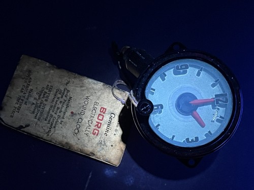 Vintage Geo Borg Clock Never Used - Picture 7 of 8