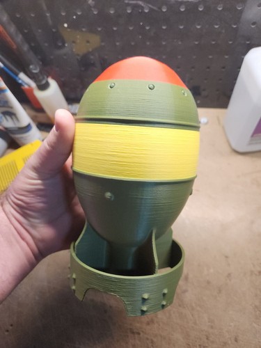 Mini Nuke| 3d printed Room Decor, Office, Desktop - Picture 3 of 9