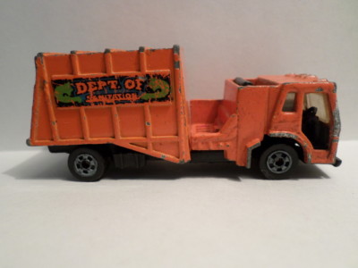 hot wheels trash truck