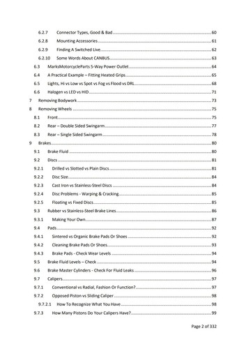 Motorcycle Service & Maintenance Manual Yamaha R1 R6 FZ FZR YZF RD FJR MT TZ TZR - Picture 3 of 12