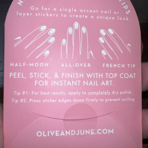 Stoney Clover Lane x Target Olive & June Nail Art 36 adesivi lotto di 2 stelle nuovi - Foto 8 di 12