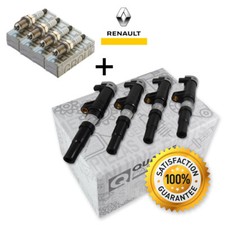 4x OEM ZÜNDSPULE + ZÜNDKERZE FÜR RENAULT CLIO SCENIC LAGUNA MEGANE 1.4-2.0 16V 4x OEM ZÜNDSPULE + ZÜNDKERZE FÜR RENAULT CLIO SCENIC LAGUNA MEGANE 1.4-2.0 16V
