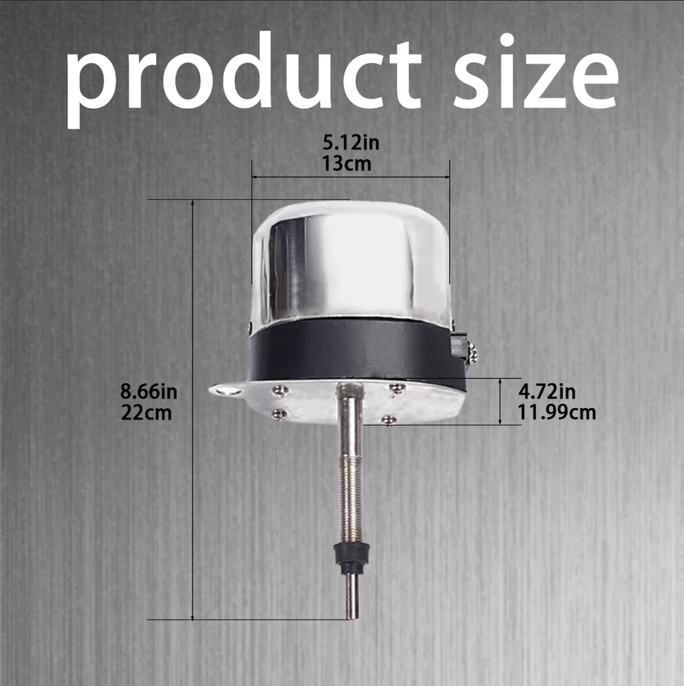 Windshield Wiper Motor Kit Street Hot Rod Universal Boat For Chevy For Jeep - Image 3 of 4