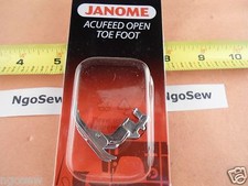 Genuine Janome New Home Acufeed Open Toe Foot...