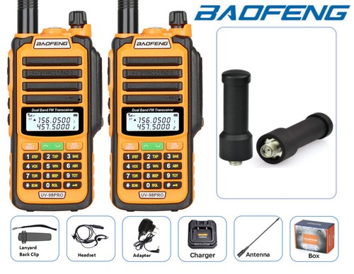 1/2Pcs Baofeng UV98 Pro V/UHF Walkie Talkie Dual-Band Ham Handheld Two-way Radio - Zdjęcie 32 z 62