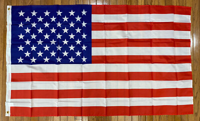 New Anley Fly Breeze 3x5 Foot American US Flag USA Flags New 2 pack