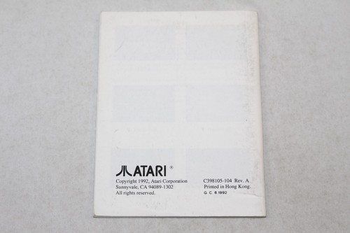 Steel Talons Instruction Manual Only Atari LYNX VERY NICE! - Picture 2 of 2
