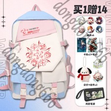 Yae Miko Racksacks Cosplay Genshin Impact Fashion Backpack Schoolbag Gift C