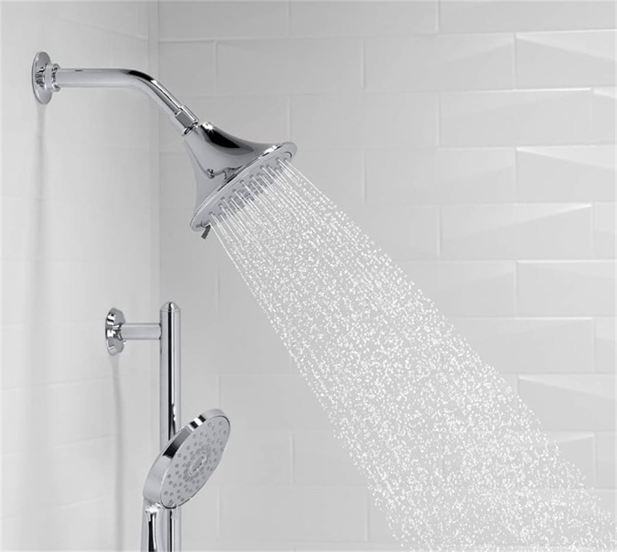 KOHLER 22169CP Forte Multifunction Showerhead, WallMount, 3 Spray