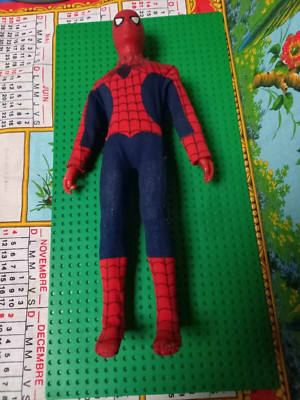 Spider Man Figur Vintage 1977 MEGO Stoffanzug / 30 cm