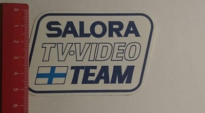 Aufkleber/Sticker: Salora TV Video Team (210117148)