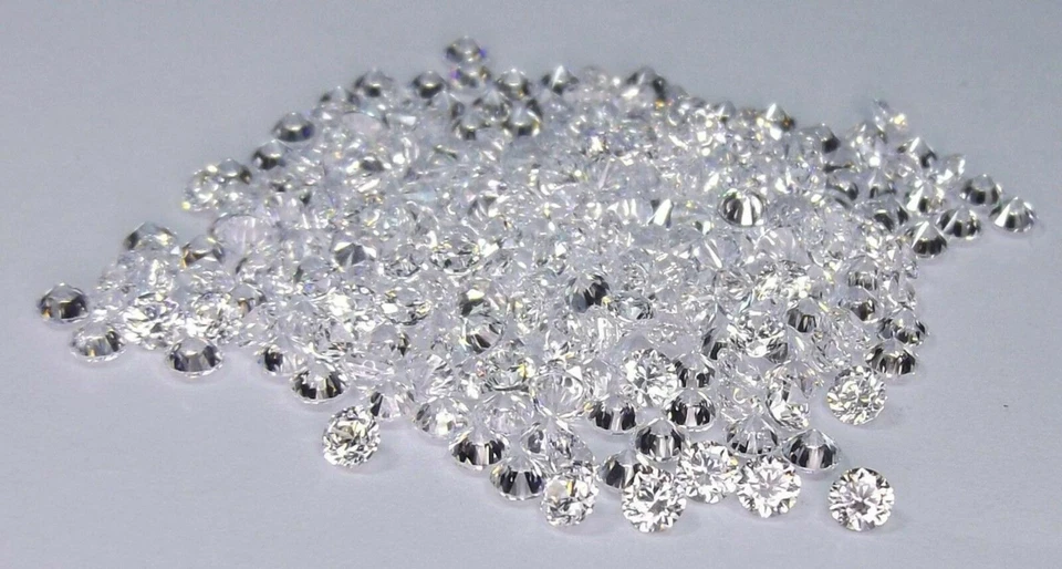 Lab Grown CVD Diamond 2.25 mm SI1 Clarity DEF Color 1 Ct. 25 Pcs Lot CVD/HPHT - Image 4 of 4