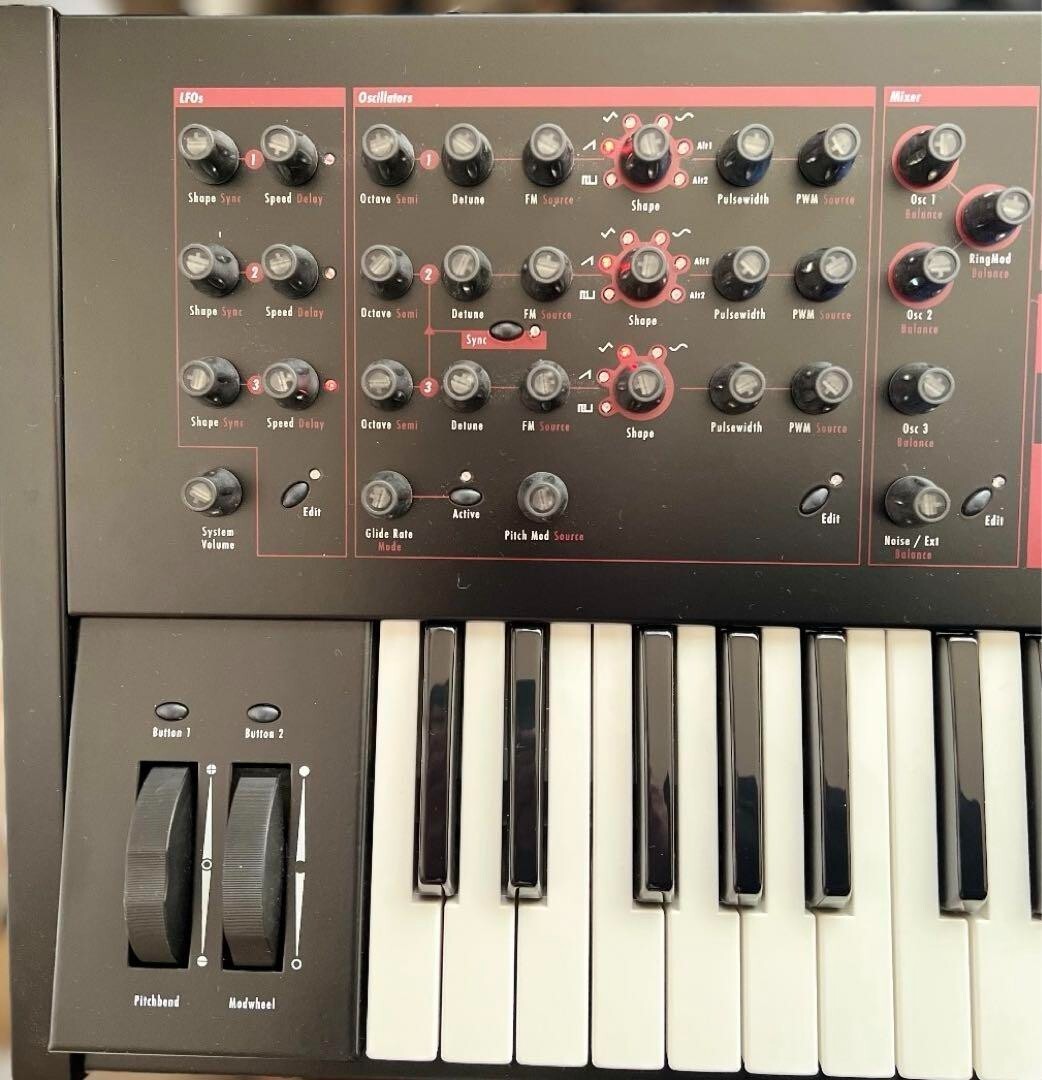 Waldorf Q + Plus Phoenix Edition Synthesizer Keyboard Japan 16 