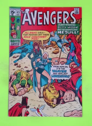 Avengers #83 Vol. 1 1970 Marvel Comics 1st App low Mid Grade Comic Book LL55-134