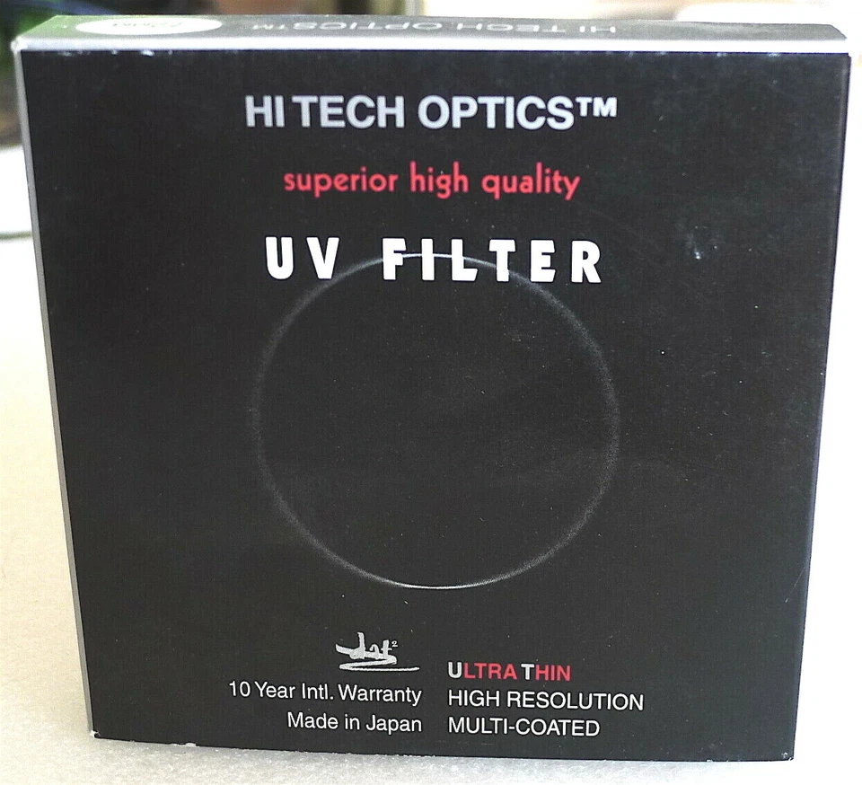 72mm Hi Tech Optics UV Filter - NEW - Image 4 of 4
