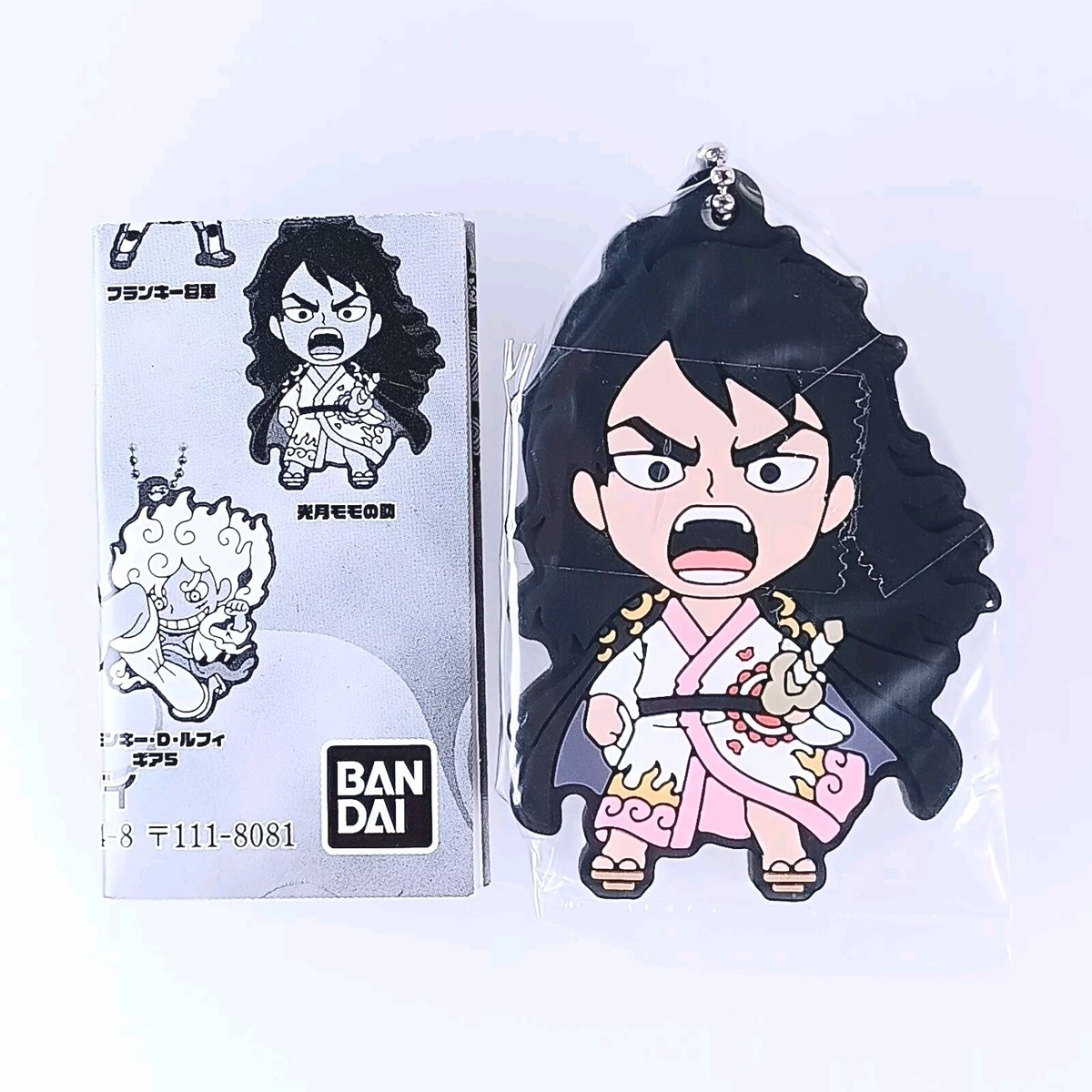 Kozuki Momonosuke One Piece Wano Country Capsule Rubber Mascot