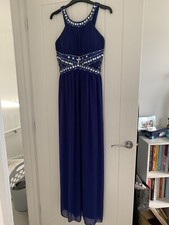 navy blue occasion dress