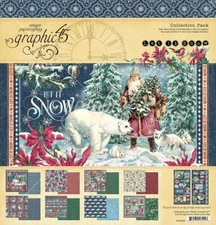 GRAPHIC 45 *LET IT SNOW* COMPLETE COLLECTION ~ CHRISTMAS PLOAR BEAR *SHIPS FREE*