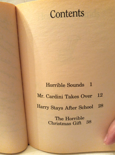 HORRIBLE HARRY AND THE CHRISTMAS SURPRISE PB SCHOLASTIC BOOK SUZY KLINE 1993 - Picture 3 of 6