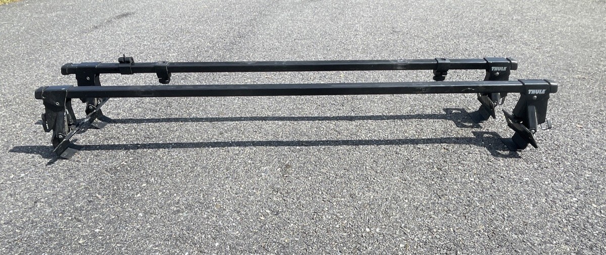 Thule Square Cross Bars Roof Rack with Foot Pack 50