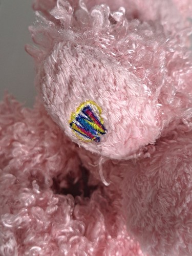 GANZ Webkinz Adopt A Pet HM107 PINK POODLE 8" Dog Plush Toy- NO CODE - Picture 7 of 8