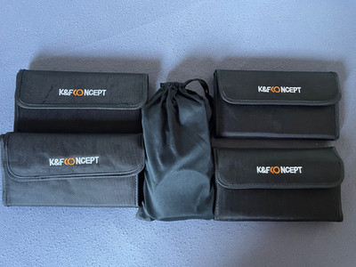 KF K&F Concept Filter ND Verlaufsfilter Kit 24 Stück Halterungen