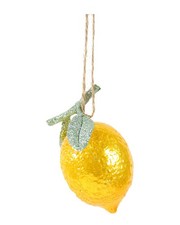 Cody Foster Lemon Ornament Yellow