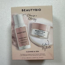 BEAUTYBIO THE BALANCE 2.0OZ+0.34OZ THE ZENBUBBLE NEW IN BOX 2 PCS.