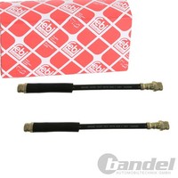 2X febi bilstein BremsschlÄUche Hinten Beidseitig Passend FÜR Audi A3 Seat