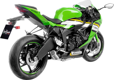 LEOVINCE LV Corsa S Slip-On Muffler - Titanium - Kawasaki ZX-6R