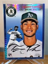 2023 Topps Chrome Platinum Anniversary - Freddy Tarnok #137 Blue Prism Refractor