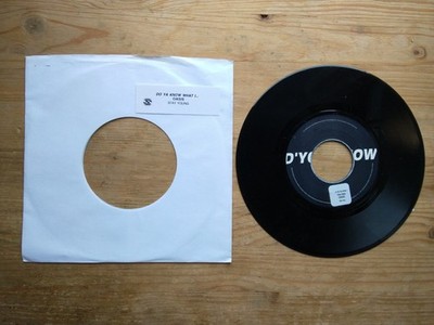 Oasis D'You Know What I Mean VG+ 1997 Jukebox 7'' Single Vinyl Record CRE256 (D1)
