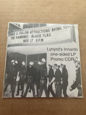 rare LYNYRD S INNARDS Black Flag promo CDR Harmless Records Chicago punk HC