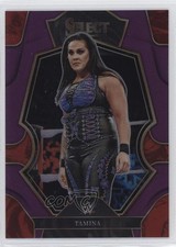 2023 Panini Select WWE Premier Level Purple Prizm 19/99 Tamina Snuka #121 13vh