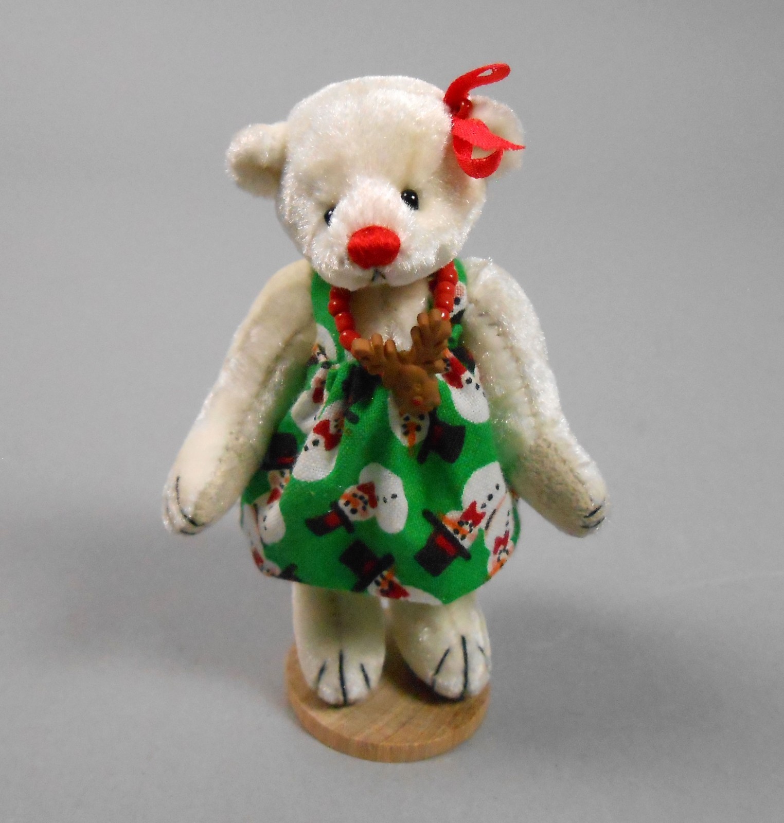 Deb Canham Deb's Little Gems Evie Christmas Bear Brand New with Tag and Box